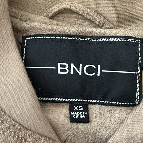 BNCI by Blanc Noir Faux Suede Jacket, size XS - Picture 8 of 10